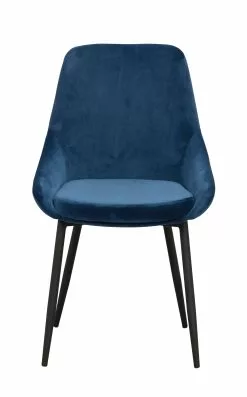 Rowico AB SIERRA Tuoli Samettiverhoilulla -Huonekalu kauppa 110396 a sierra stol morkbla sammet r