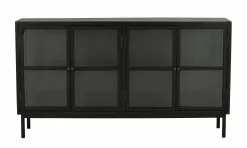 Rowico AB MARSHALLE Vitriinikaappi 160 Cm -Huonekalu kauppa 119081 a marshall sideboard svart r