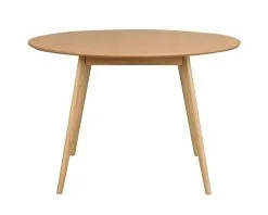 Rowico AB YUMI Ruokapöytä Pyöreä 115 Cm -Huonekalu kauppa 119203 a yumi matbord runt ek r