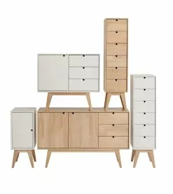 Kiteen Huonekalutehdas Oy. NOTTE Lipasto Korkea -Huonekalu kauppa 922994 Notte pino 3