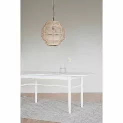 Rowico AB AKITA Ruokapöytä Ovaali 190 X 90 Cm -Huonekalu kauppa Akita ruokapoyta valkoinen 119750 miljoo