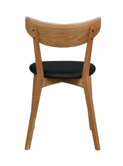 Rowico AB AMI Tuoli Varastovärit -Huonekalu kauppa Ami tuoli lv tammi PU musta 113031 5