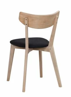 Rowico AB AMI Tuoli Varastovärit -Huonekalu kauppa Ami tuoli valkolakattu kangas harmaa 113023 4