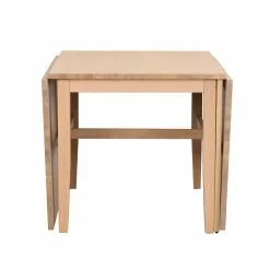 Rowico AB BROCKTON Klaffipöytä 80 X 100 + 70 + 70 Cm -Huonekalu kauppa Brockton klaffipoyta 118441 valkotammi