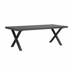 Rowico AB BROOKLYN Ruokapöytä 220 X 95 Cm X-mallisilla Metallijaloilla 14 Rowico AB BROOKLYN Ruokapöytä 220 X 95 Cm X-mallisilla Metallijaloilla -Huonekalu kauppa Brooklyn ruokapoyta 220x95 X jaloilla savutammi 119824