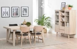 Rowico AB BROOKLYN Vitriini 130 Cm -Huonekalu kauppa Brooklyn ruokaryhma Marina rr 1 4 Brooklyn vitriini milj