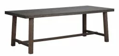 Rowico AB BROOKLYN Ruokapöytä -Huonekalu kauppa Brooklyn ruokapoyta 220cm savunharmaa 1