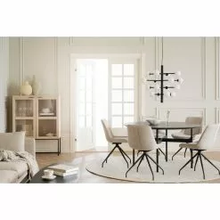 Rowico AB ROSSPORT Tuoli Pyörivä 33 Rowico AB ROSSPORT Tuoli Pyörivä -Huonekalu kauppa Colton rr ruokapoyta musta 135 pyorea 119895 miljoo