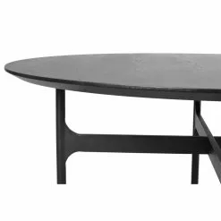 Rowico AB COLTON Ruokapöytä Pyöreä 135 Cm -Huonekalu kauppa Colton ruokapoyta musta 135 pyorea 119895 detalj