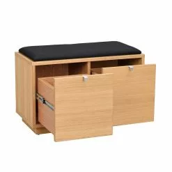 Rowico AB CONFETTI Säilytyspenkki 70 Cm -Huonekalu kauppa Confetti penkki 2ltk tammi musta 103753 1 4458a4be 8500 4db9 a256 73241103a416