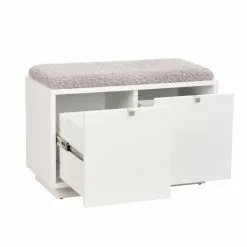 Rowico AB CONFETTI Säilytyspenkki 70 Cm -Huonekalu kauppa Confetti penkki 2ltk valkoinen harmaa 103756 1 2431418b 2958 4072 a4ce 37f3f6db8a93