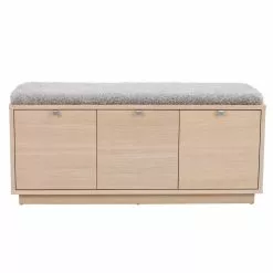 Rowico AB CONFETTI Säilytyspenkki 106 Cm -Huonekalu kauppa Confetti penkki 3ltk valkotammi harmaa 103768