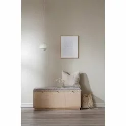 Rowico AB CONFETTI Säilytyspenkki 106 Cm -Huonekalu kauppa Confetti penkki 3ltk valkotammi harmaa 103768 miljoo