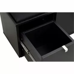 Rowico AB CONFETTI Säilytyspenkki 70 Cm -Huonekalu kauppa Confetti penkki musta detalj 0247f125 5100 4164 96e9 f9b1113d9fe0