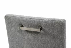 Pohjanmaan Kaluste Oy DECO LUX Tuoli Tammi -Huonekalu kauppa Deco Lux tuoli Smoked tammi Rodeo104 harmaa detalj