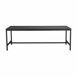 Rowico AB EVERETT Ruokapöytä -Huonekalu kauppa Everett ruokapoyta musta 118780