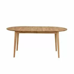 Rowico AB FILIPPA Ruokapöytä Ovaali Jatkettava 105 X 170 + 40 Cm -Huonekalu kauppa Filippa ruokapoyta ovaali tammi 2