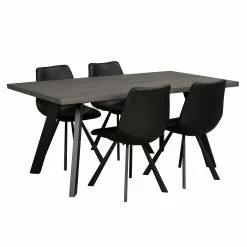 Rowico AB FRED Ruokapöytä -Huonekalu kauppa Fred rr ruokapoyta 170 117432 t.ruskea musta Auburn tuolit