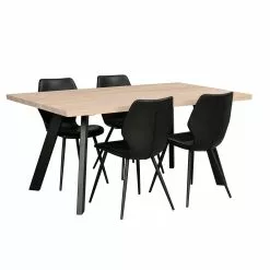 Rowico AB HIGHROCK Tuoli -Huonekalu kauppa Fred rr ruokapoyta 170 valkotammi musta 117422 e1c4bdbf c17f 4e51 9a4f a8cdc3be6496