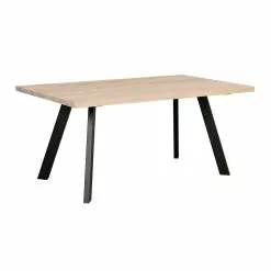 Rowico AB FRED Ruokapöytä -Huonekalu kauppa Fred ruokapoyta 170 valkotammi musta 117422 1