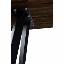 Rowico AB FRED Ruokapöytä -Huonekalu kauppa Fred ruokapoyta 240 t.ruskea musta 117430 detalj 2