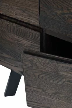 Rowico AB FRED Senkki 170 Cm -Huonekalu kauppa Fred senkki 170cm savutammi detalj 2