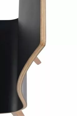 Rowico AB GRACY Tuoli -Huonekalu kauppa Gracy tuoli musta valkotammi detalj