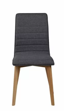Rowico AB GRACY Tuoli Kangasverhoilulla -Huonekalu kauppa Gracy tuoli tummanharmaa tammi 2