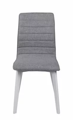 Rowico AB GRACY Tuoli Kangasverhoilulla -Huonekalu kauppa Gracy tuoli vaaleanharmaa valkoinen 2