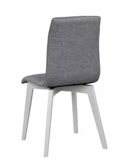 Rowico AB GRACY Tuoli Kangasverhoilulla -Huonekalu kauppa Gracy tuoli vaaleanharmaa valkoinen 4