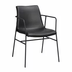 Rowico AB HUNTINGBAY Tuoli -Huonekalu kauppa Huntington tuoli musta 118622 1