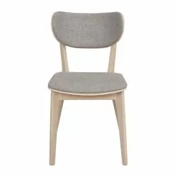 Rowico AB KATO Taivutetuoli -Huonekalu kauppa Kato tuoli valkotammi vaaleanharmaa 113038