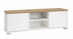 Leo-Matti Ojala Oy KIVI Tv-taso 144 Cm 2 Ovea Ja Avo-osa -Huonekalu kauppa Kivi taso 148cm 2 ovi avo tammi jalat 3cm