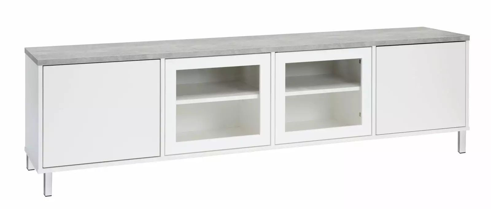 Leo-Matti Ojala Oy KIVI Tv-taso 192 Cm 2 Ovea Ja 2 Lasiovea Keskellä 3 Leo-Matti Ojala Oy KIVI Tv-taso 192 Cm 2 Ovea Ja 2 Lasiovea Keskellä - Image 3