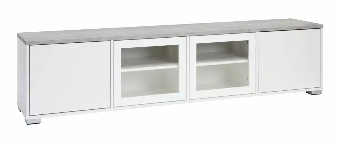 Leo-Matti Ojala Oy KIVI Tv-taso 192 Cm 2 Ovea Ja 2 Lasiovea Keskellä 4 Leo-Matti Ojala Oy KIVI Tv-taso 192 Cm 2 Ovea Ja 2 Lasiovea Keskellä - Image 4