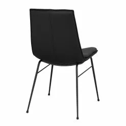 Rowico AB LOWELL Tuoli -Huonekalu kauppa Lowell tuoli musta nahka 120255 3