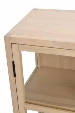 Rowico AB MARSHALLE Vitriini 85 Cm 10 Rowico AB MARSHALLE Vitriini 85 Cm -Huonekalu kauppa Marshale senkki valkotammi 119086 detalj