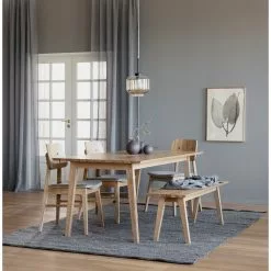 Rowico AB MELFORT Ruokapöytä 180 X 90 Cm -Huonekalu kauppa Melford poyta 180 tammi 119745 miljoo 2