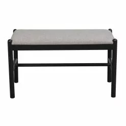 Rowico AB MILFORD Eteispenkki 80 Cm -Huonekalu kauppa Milford penkki musta 119546 2