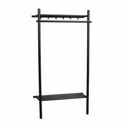 Rowico AB MILFORD Vaaterekki 8 Rowico AB MILFORD Vaaterekki -Huonekalu kauppa Milford vaaterekki musta 119545