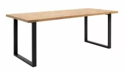 Vilbel Ou VENLA Lankkupöytä Suorilla Metallijaloilla -Huonekalu kauppa Nauvo rp 200x93 antiikki musta