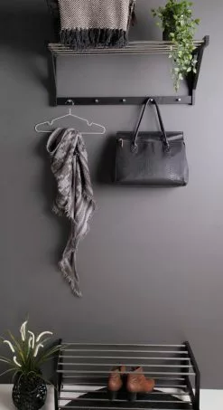 House Nordic ApS PADOVA Hattuhylly Naulakolla 78 Cm -Huonekalu kauppa Padova hattuhylly kenkateline milj