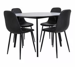 House Nordic ApS RIMINI/NAPOLI 4 Hengen Pyöreä Ruokailuryhmä