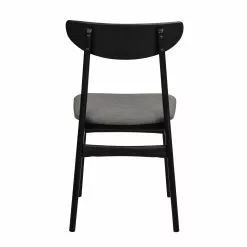 Rowico AB RODHAM Tuoli -Huonekalu kauppa Rodham tuoli musta t.harmaa 120068 4