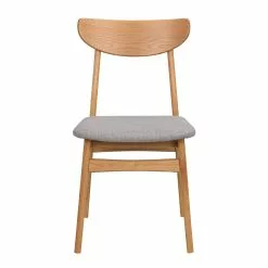 Rowico AB RODHAM Tuoli -Huonekalu kauppa Rodham tuoli tammi harmaa 120065