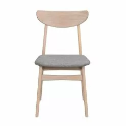 Rowico AB RODHAM Tuoli -Huonekalu kauppa Rodham tuoli valkotammi harmaa 120066