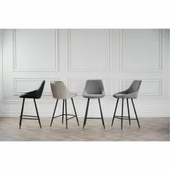 Rowico AB SIERRA Baarituoli Kangasverhoilulla -Huonekalu kauppa Sierra baarituoli milj