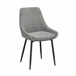 Rowico AB SIERRA Tuoli Kangasverhoilulla -Huonekalu kauppa Sierra tuoli harmaa 110486