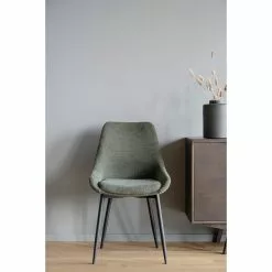 Rowico AB SIERRA Tuoli Kangasverhoilulla -Huonekalu kauppa Sierra tuoli vihrea 110489 Graham senkki miljoo