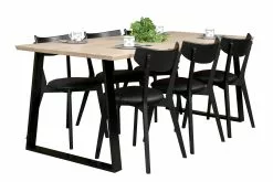 Anttiina Oy SWING/AMI 6 Hengen Ruokailuryhmä Metallijalalla 11 Anttiina Oy SWING/AMI 6 Hengen Ruokailuryhmä Metallijalalla -Huonekalu kauppa Swing Ami rr 1 6 koivu musta 4